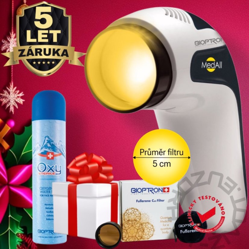 ZEPTER MEDALL S FULLERENOVÝM FILTREM.