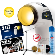 ZEPTER BIOPTRON MEDALL SE STOJANEM A FULLERENOVÝM FILTREM