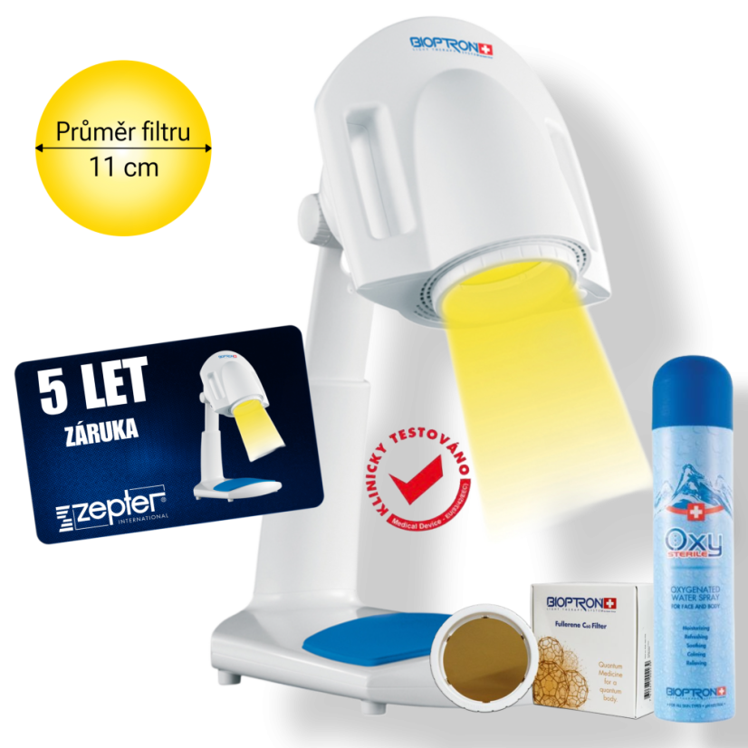 ZEPTER BIOPTRON PRO 1 S FULLERENOVÝM FILTREM
