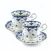 ZEPTER PORCELÁN EDEN -  6 ŠÁLKŮ A 6 PODŠÁLKŮ