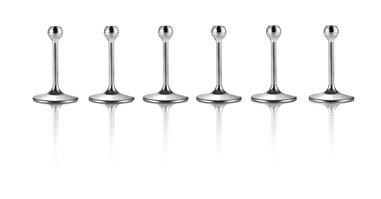 ZEPTER MAGIC HARMONY - SET 6 KS OCELOVÝCH STOPEK