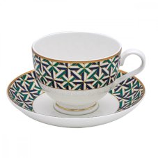 ZEPTER PORCELÁN CORAL - 6 ŠÁLKŮ A 6 PODŠÁLKŮ