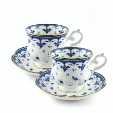 ZEPTER PORCELÁN EDEN -  6 ŠÁLKŮ A 6 PODŠÁLKŮ