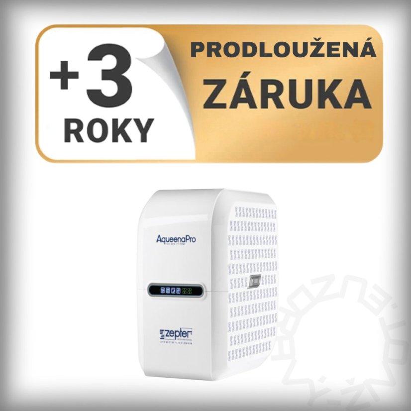 AQUEENA PRO - PRODLOUŽENÁ ZÁRUKA + 3 ROKY