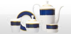ZEPTER PORCELÁN COBALT ROYAL - KÁVOVÁ SOUPRAVA PRO 6 OSOB