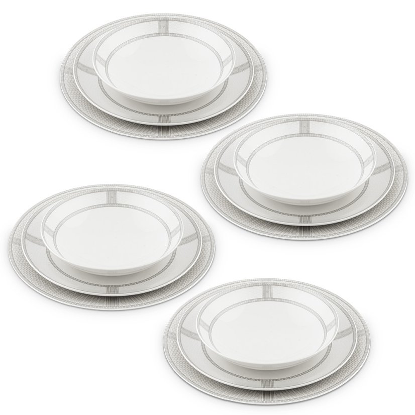ZEPTER PORCELÁN MOSAIC - JÍDELNÍ SOUPRAVA PRO 4 OSOBY