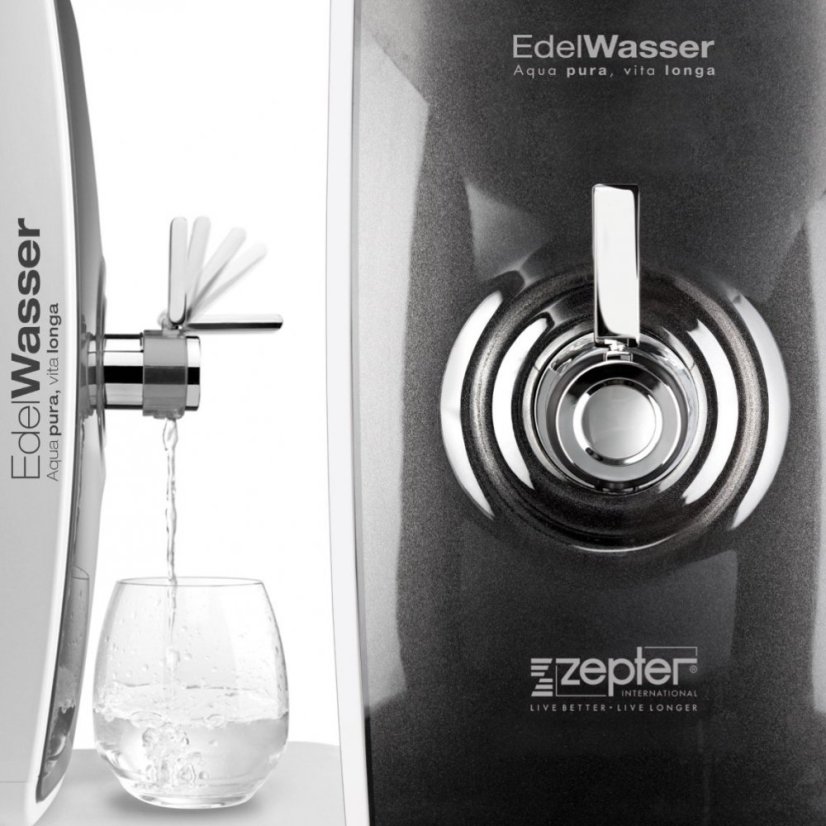 ZEPTER EDELWASSER BLACK - ČISTIČKA VODY S INSTALACÍ