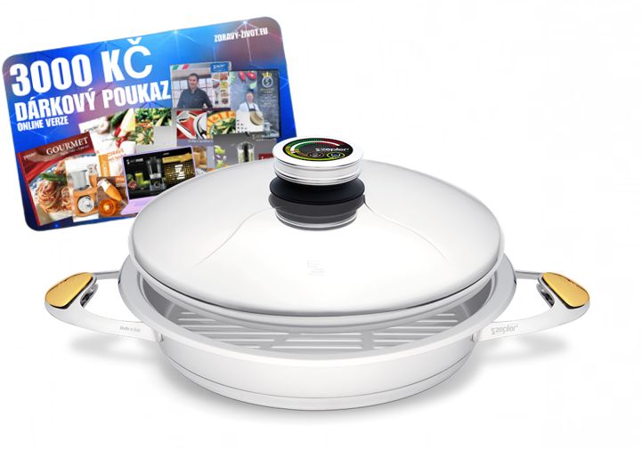 ZEPTER GRILOVACÍ PÁNEV KULATÁ Ø 28 cm, 3 l