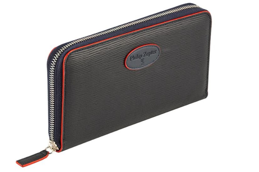 ZEPTER PENĚŽENKA - WALLET, NAVY BLUE-RED