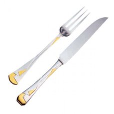 ZEPTER KIMONO GOLD - STEAKOVÝ PŘÍBOR PRO 6 OSOB ZLACENÝ