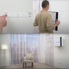 ZEPTER ZÁVĚSNÁ LIŠTA NA ZEĎ K THERAPY AIR ION