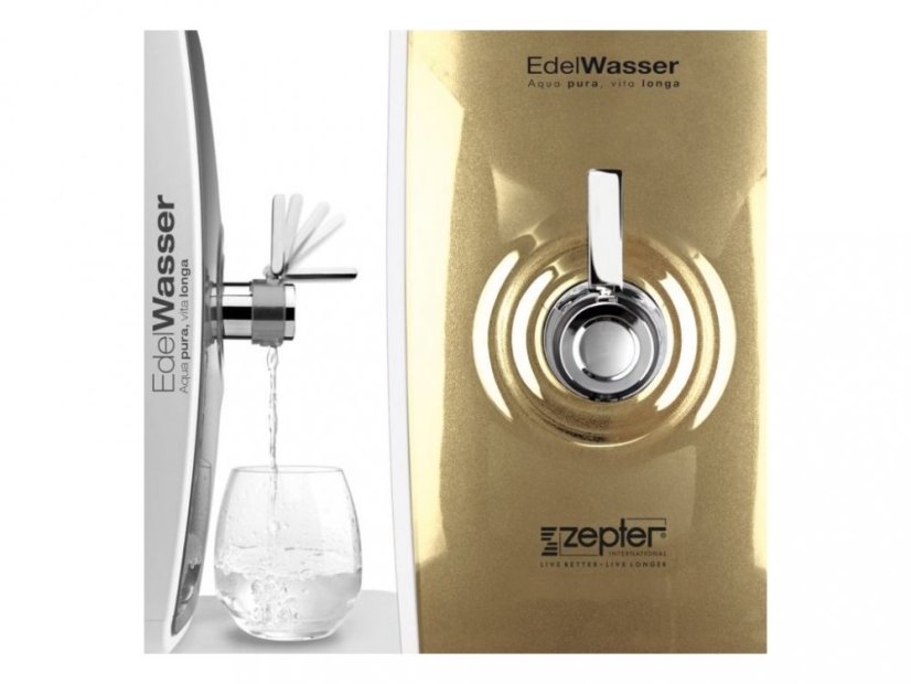 ZEPTER EDELWASSER GOLD - ČISTIČKA VODY S INSTALACÍ