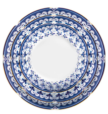 ZEPTER PORCELÁN EDEN - TALÍŘE, 6 MĚLKÝCH, 6 HLUBOKÝCH, 6 DEZERTNÍCH