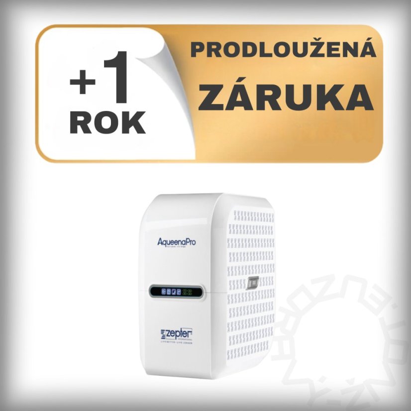 AQUEENA PRO - PRODLOUŽENÁ ZÁRUKA + 1 ROK