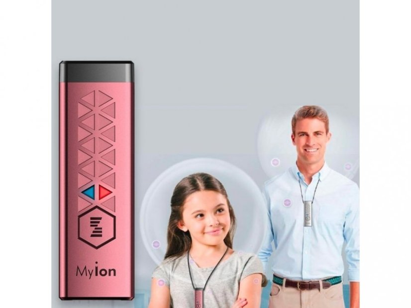 ZEPTER MYION - OSOBNÍ ČISTIČKA VZDUCHU RŮŽOVÁ