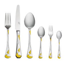 ZEPTER KIMONO GOLD - SET PŘÍBORŮ PRO 6 OSOB ZLACENÉ