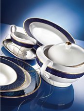 ZEPTER PORCELÁN COBALT ROYAL - JÍDELNÍ SOUPRAVA PRO 6 OSOB
