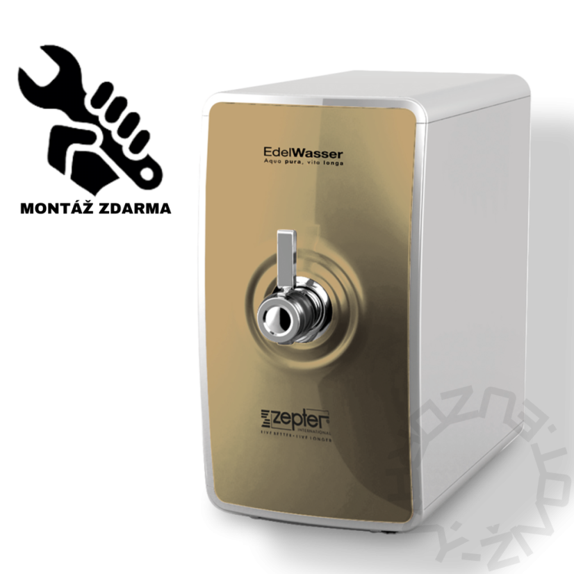 ZEPTER EDELWASSER GOLD - ČISTIČKA VODY S INSTALACÍ