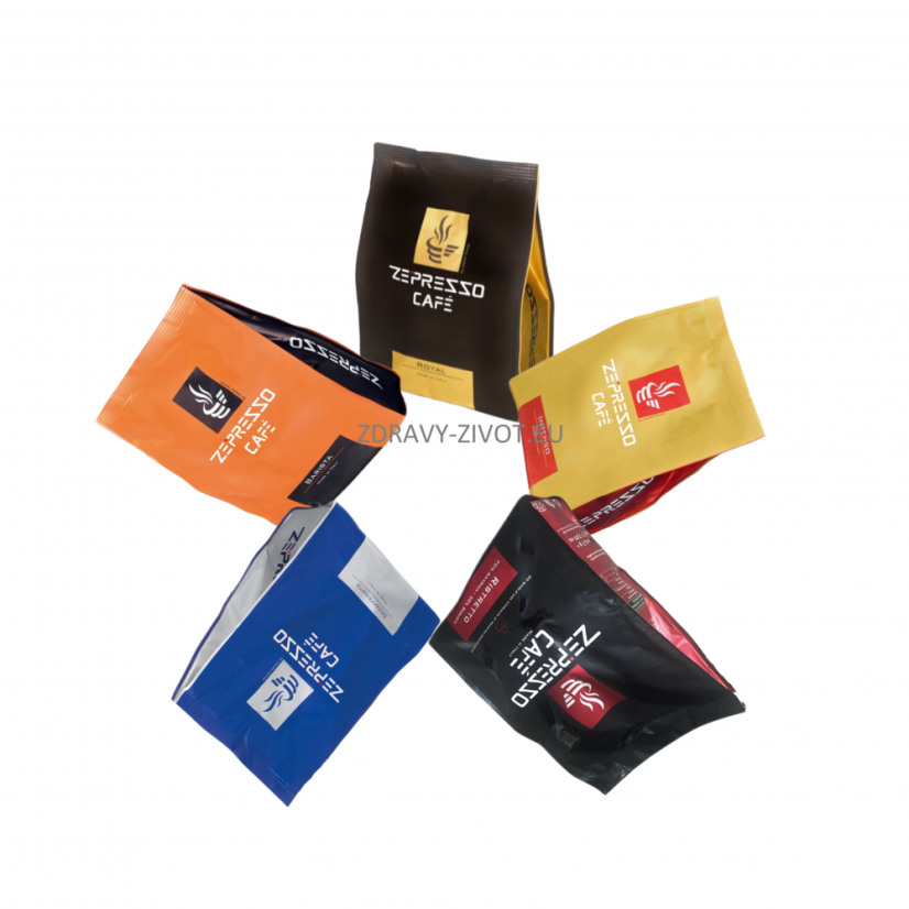 ZEPTER KÁVOVÉ KAPSLE ZEPRESSO CAFE- SET 5 DRUHŮ