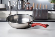 ZEPTER PÁNEV IMOLA Ø 24 cm -  červená rukojeť