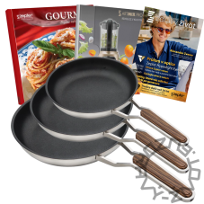 ZEPTER SET PÁNVÍ ZEST TITANIUM Ø 20 cm, Ø 24 cm, Ø 28 cm
