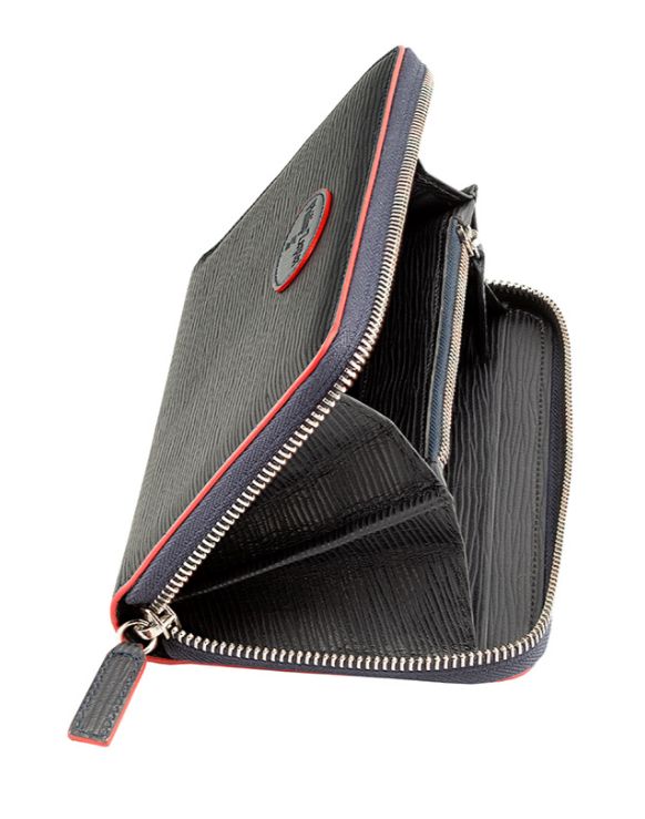 ZEPTER PENĚŽENKA - WALLET, NAVY BLUE-RED